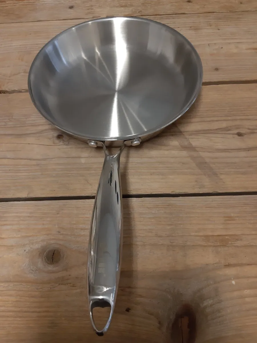 Ibili Natural Triply Koekenpan 18cm - Roestvrijstaal