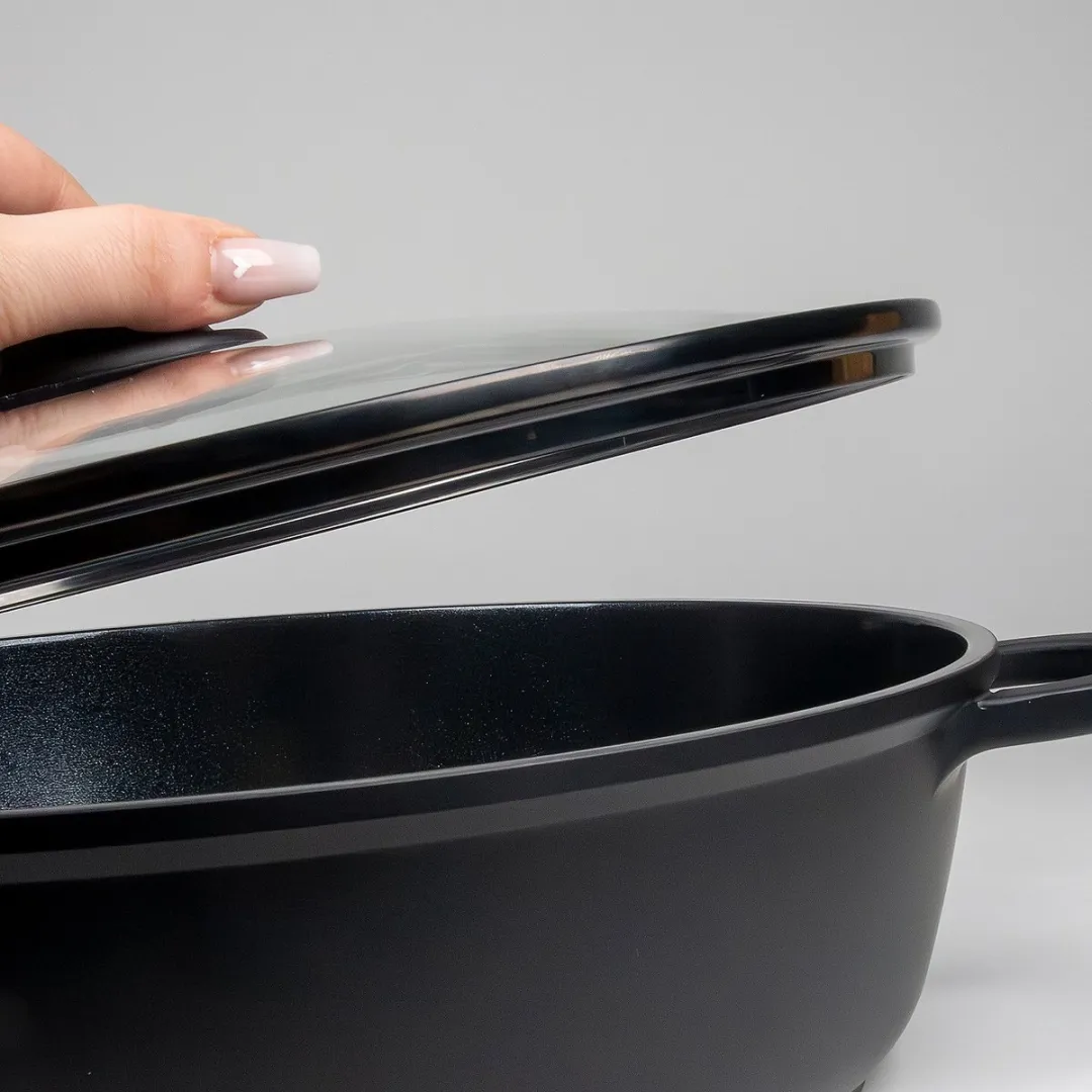 Kela Atura Braadpan 5.0L - Zwart - PFAS/PTFE-vrij