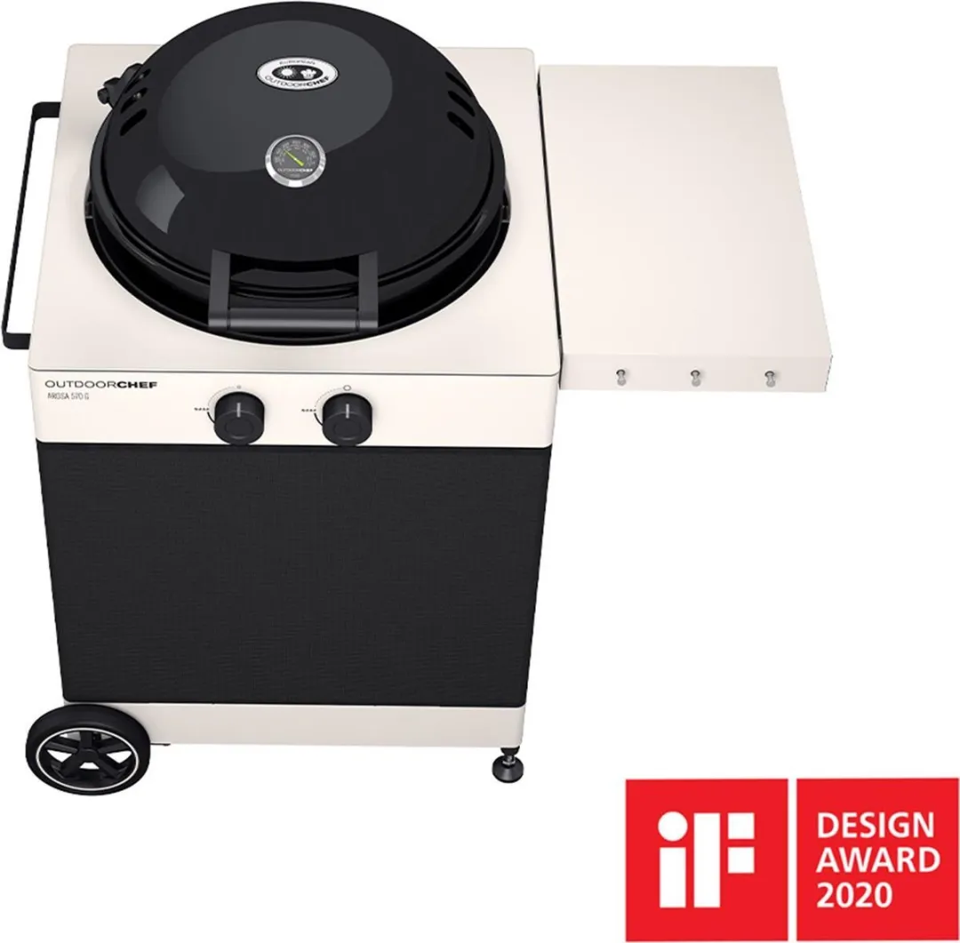 OutdoorChef Arosa 570 G Tex BBQ - 57cm - 2 Branders - 15 Burgers - Multi Color