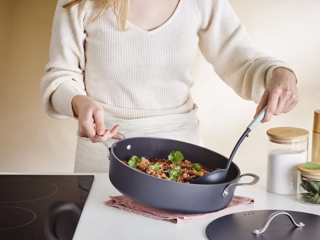 Brabantia Zenn Skillet/Hapjespan Ø28cm - Donker grijs