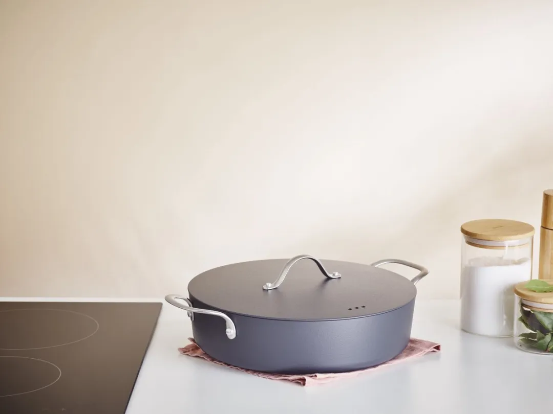 Brabantia Zenn Skillet/Hapjespan Ø28cm - Donker grijs