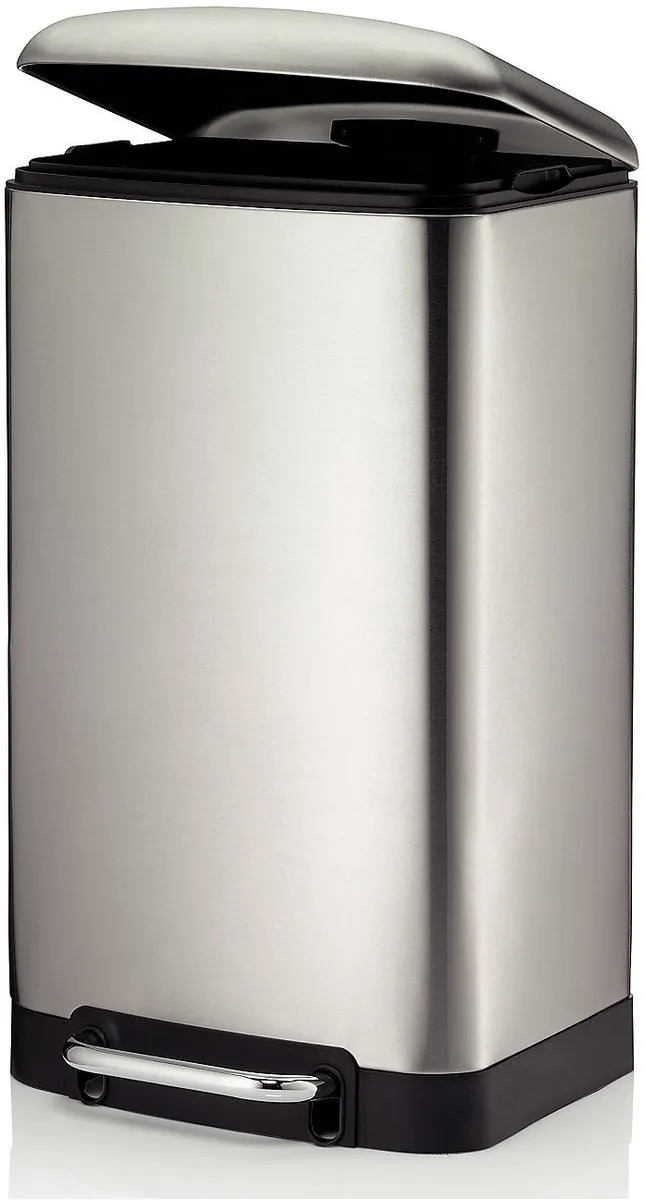 Kela Davino Prullenbak 30L - Zilver - MPN 10903