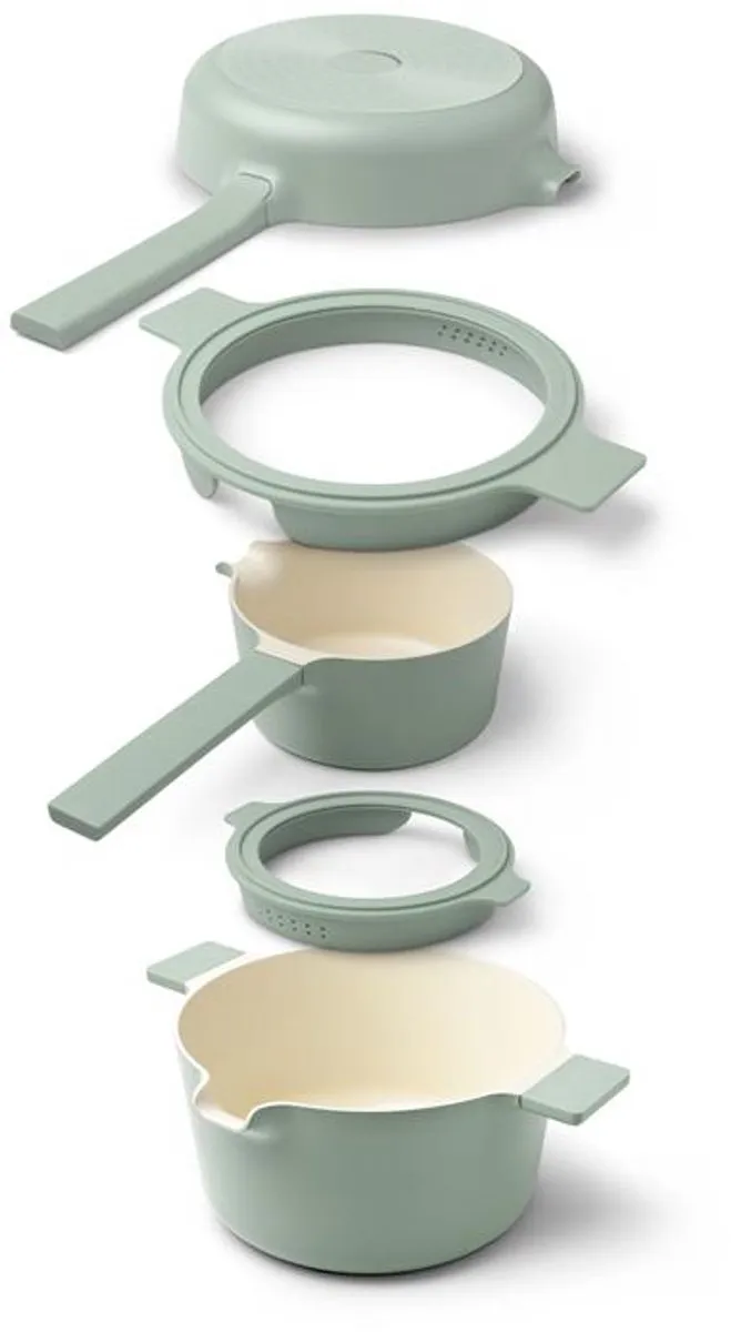 Brabantia Compact Stapelbare Pannenset 5-delig