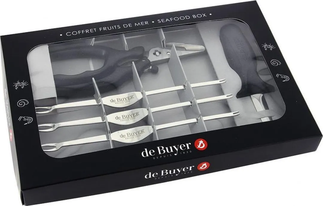 DeBuyer Set Schelp- & Schaaldieren