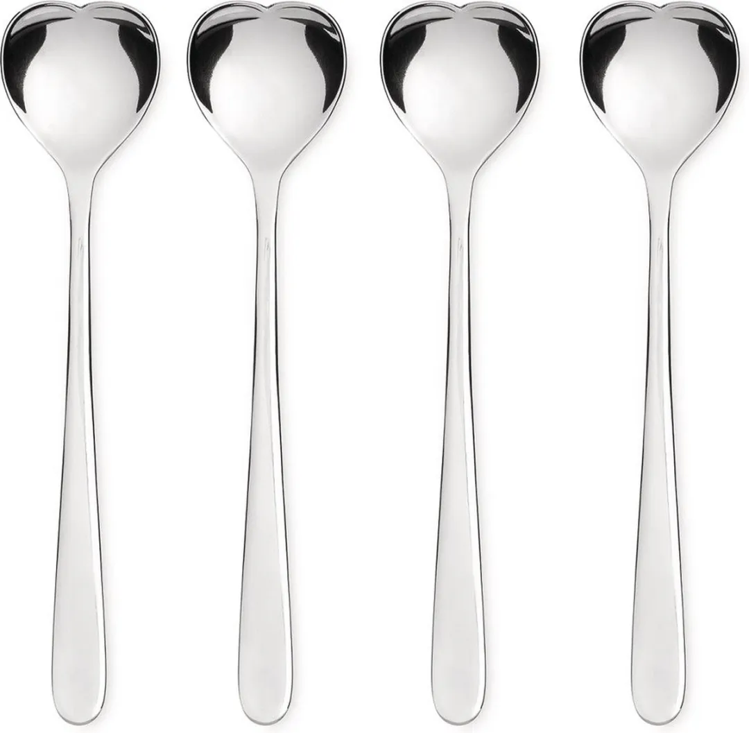 Alessi Big Love IJslepels RVS - 4 Stuks