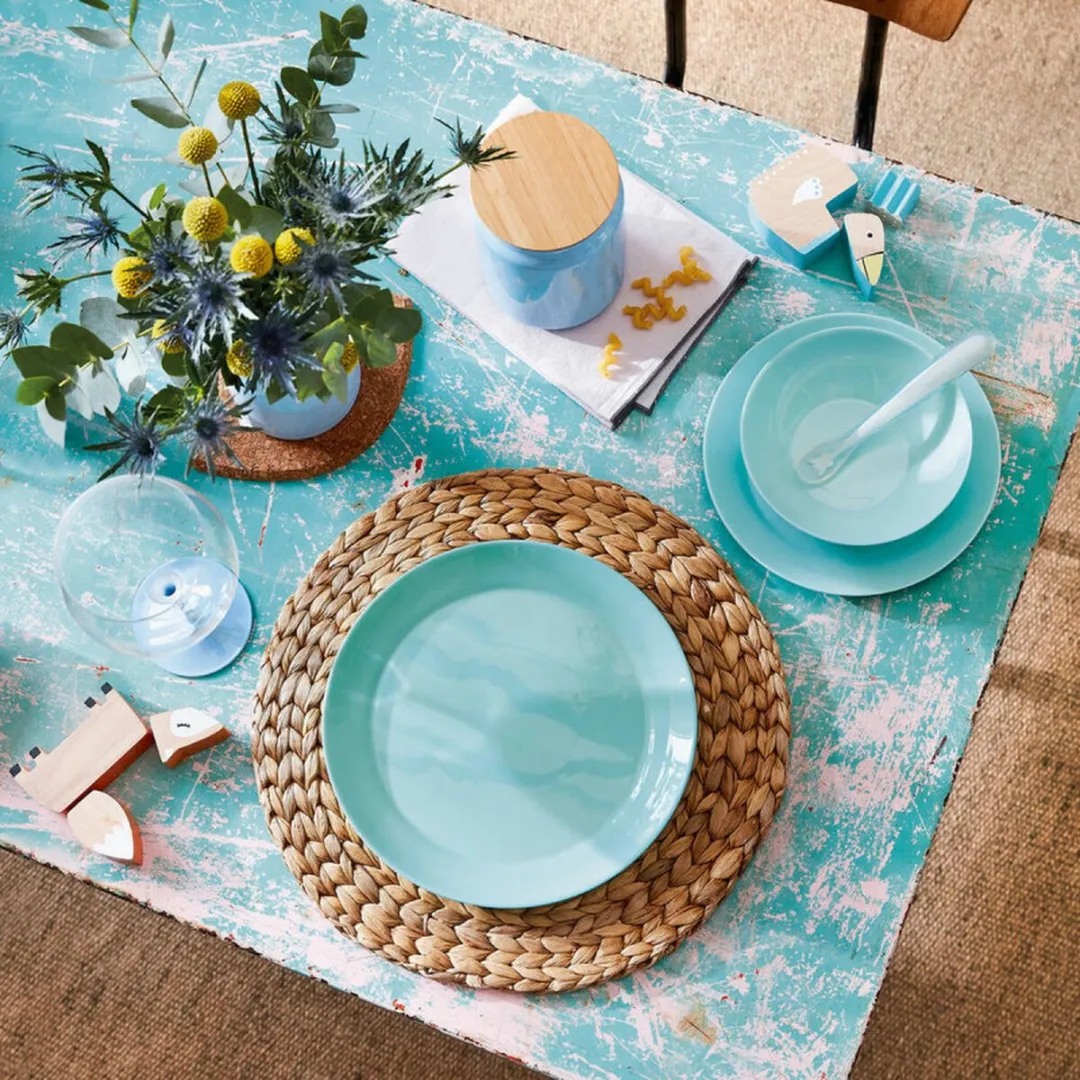 Luminarc Diwali Serviesset 19-delig - 6 Personen - Turquoise
