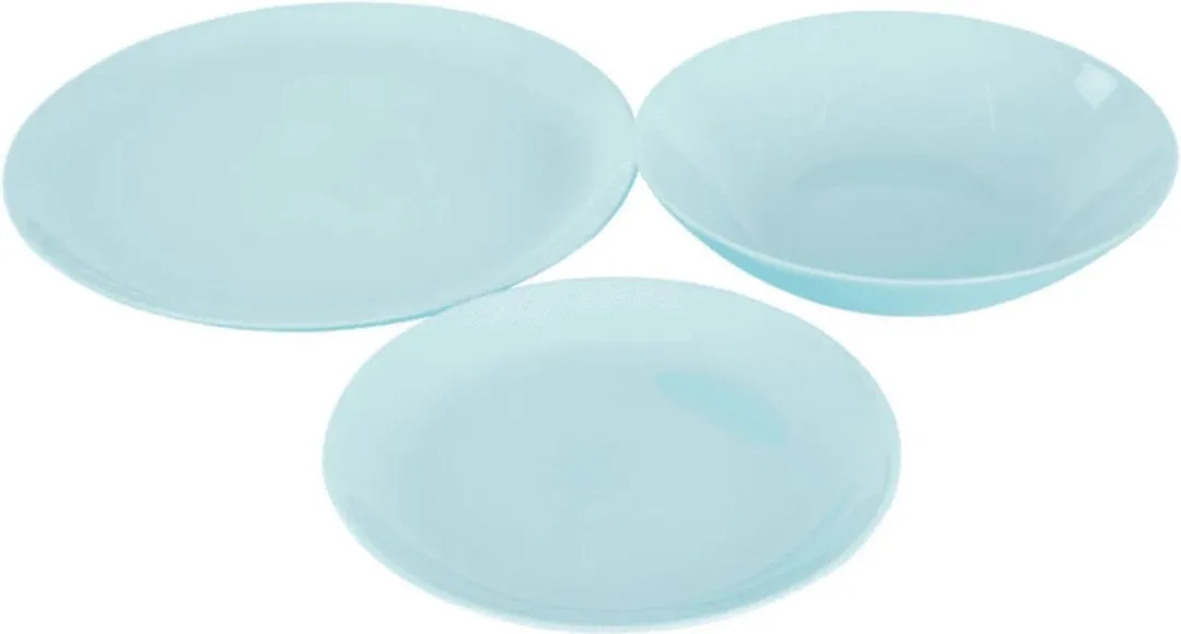 Luminarc Diwali Serviesset 19-delig - 6 Personen - Turquoise