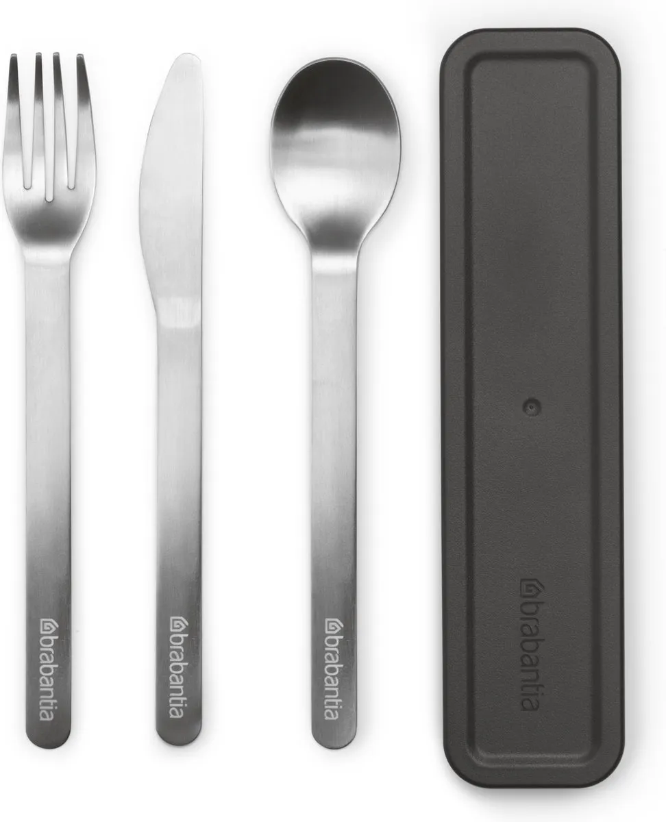 Brabantia Make & Take Bestekset 3-delig Dark Grey