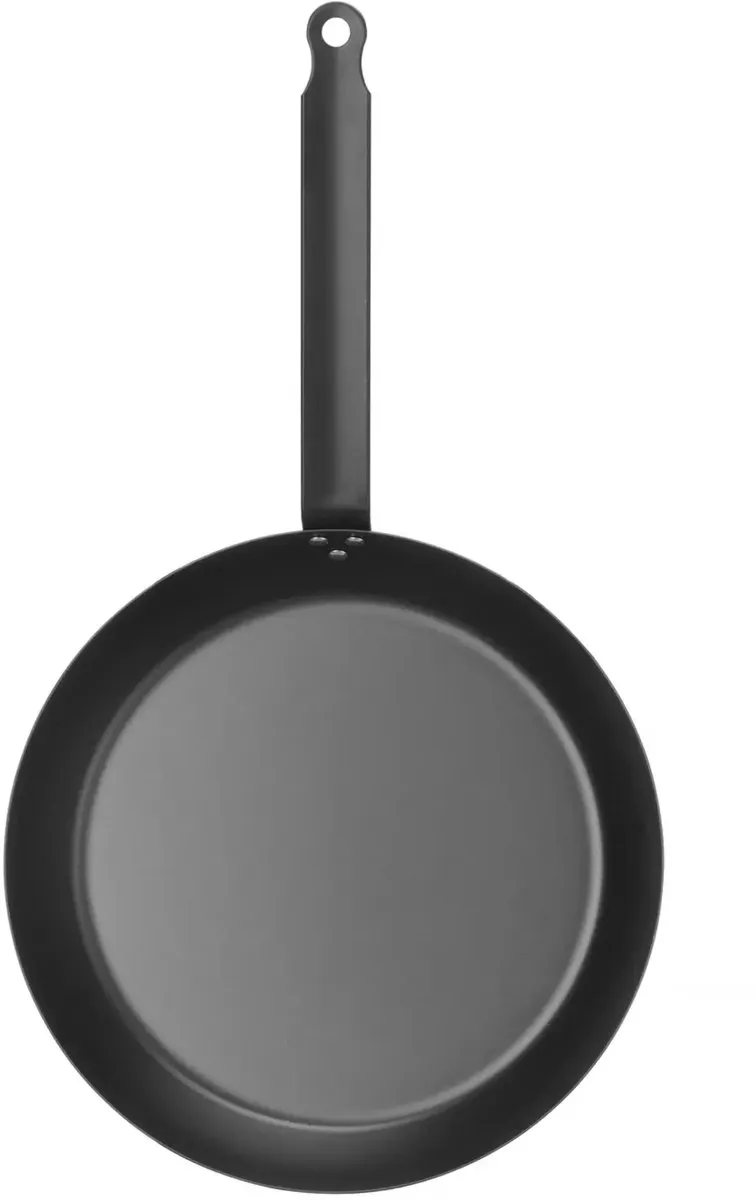 HENDI Koekenpan Carbon Staal Ø204mm - Inductie & Ovenbestendig