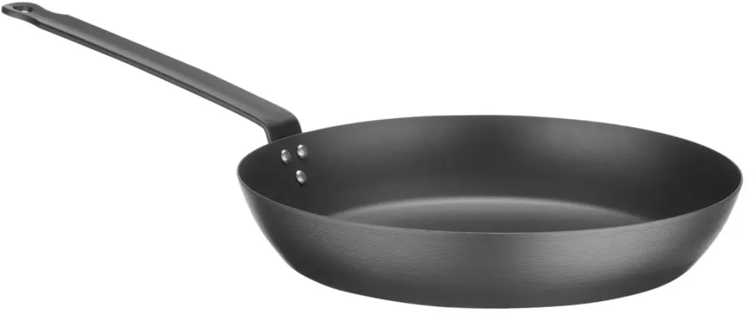 HENDI Koekenpan Carbon Staal Ø204mm - Inductie & Ovenbestendig