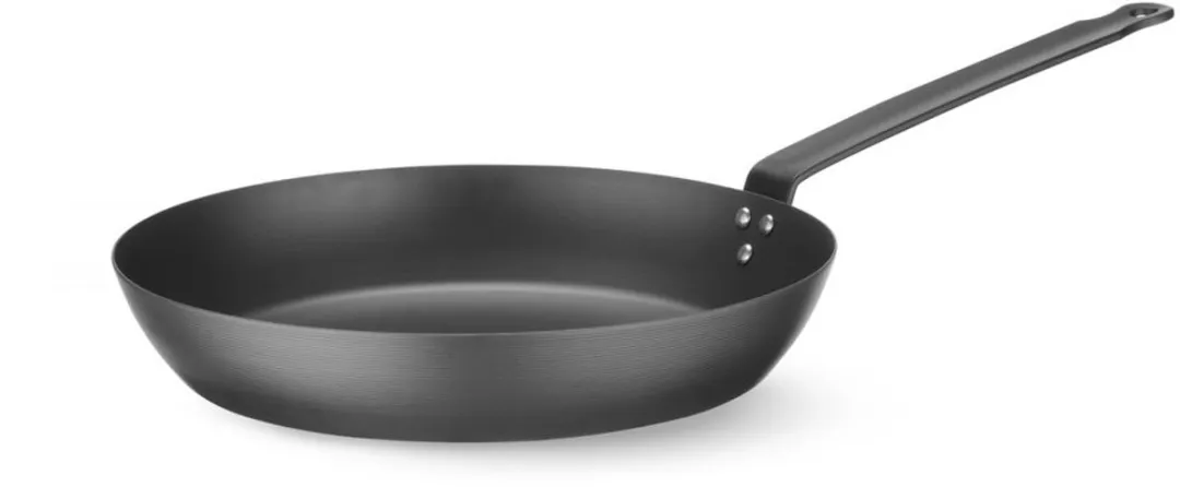 HENDI Koekenpan Carbon Staal Ø204mm - Inductie & Ovenbestendig - afbeelding 6 van 6