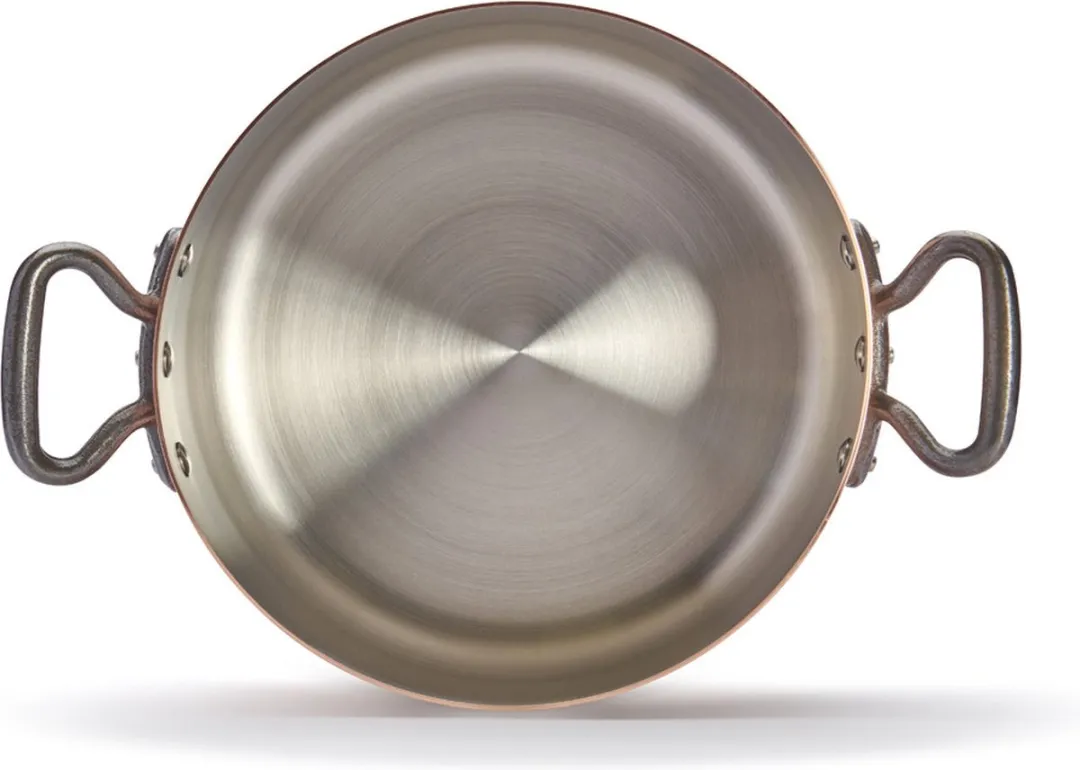 De Buyer Prima Matera Kookpot - Gietijzeren Handvaten - Ø 28cm - 90% Koper - 10% Rvs