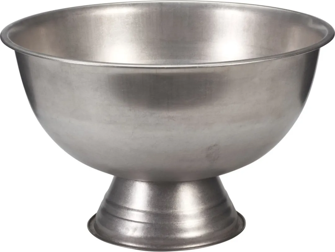 Excellent Houseware Oliebollenschaal RVS - 39x24cm - Mat zilver