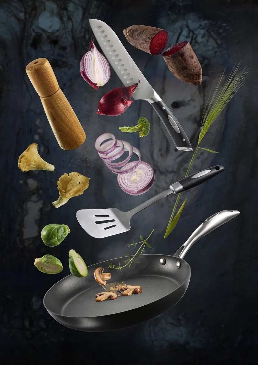 Scanpan Pro IQ Koekenpan 28cm - Zwart/Zilver