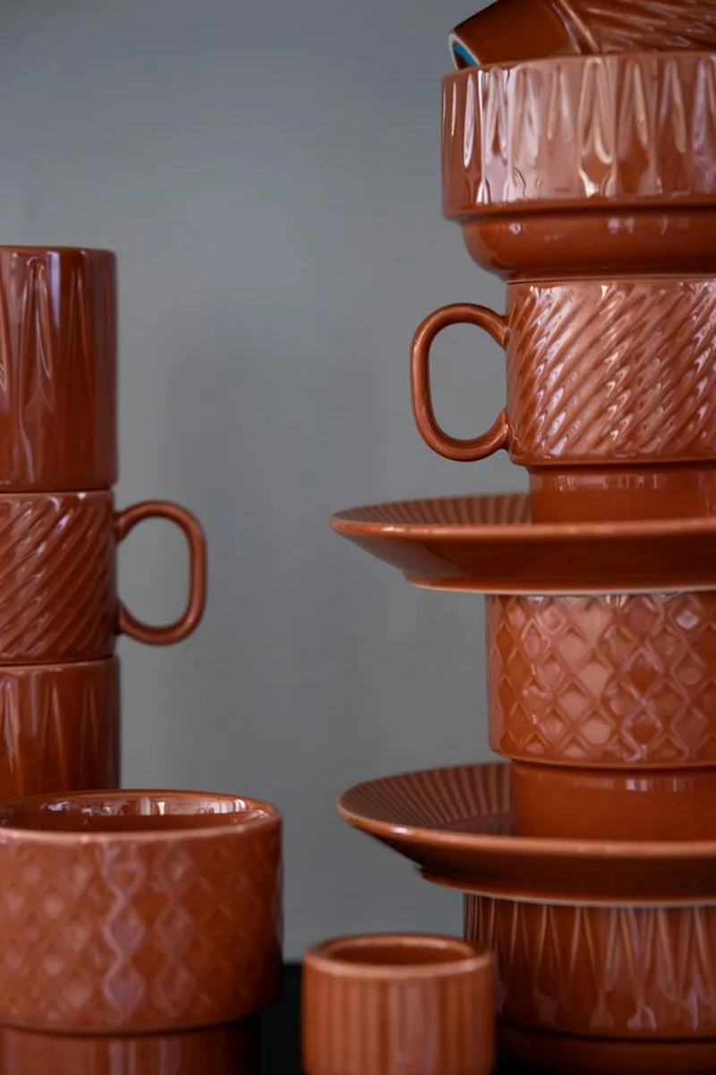 Sagaform Coffee & More Bordje Terracotta 20cm