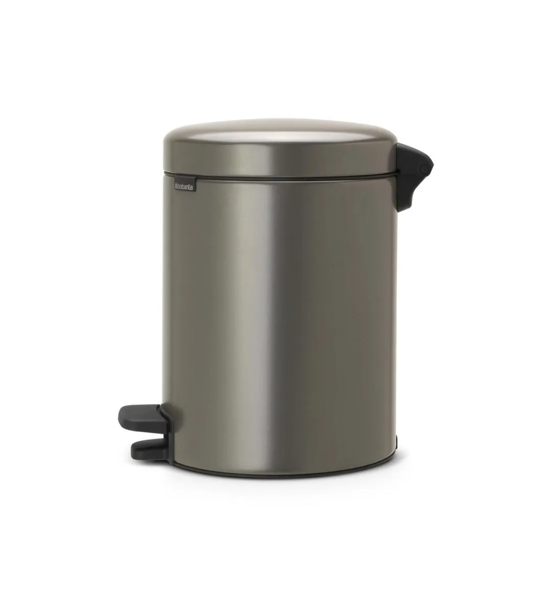 Brabantia NewIcon Prullenbak 5L - Platinum