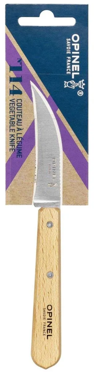Opinel No 114 Groentemes - RVS - Bruin