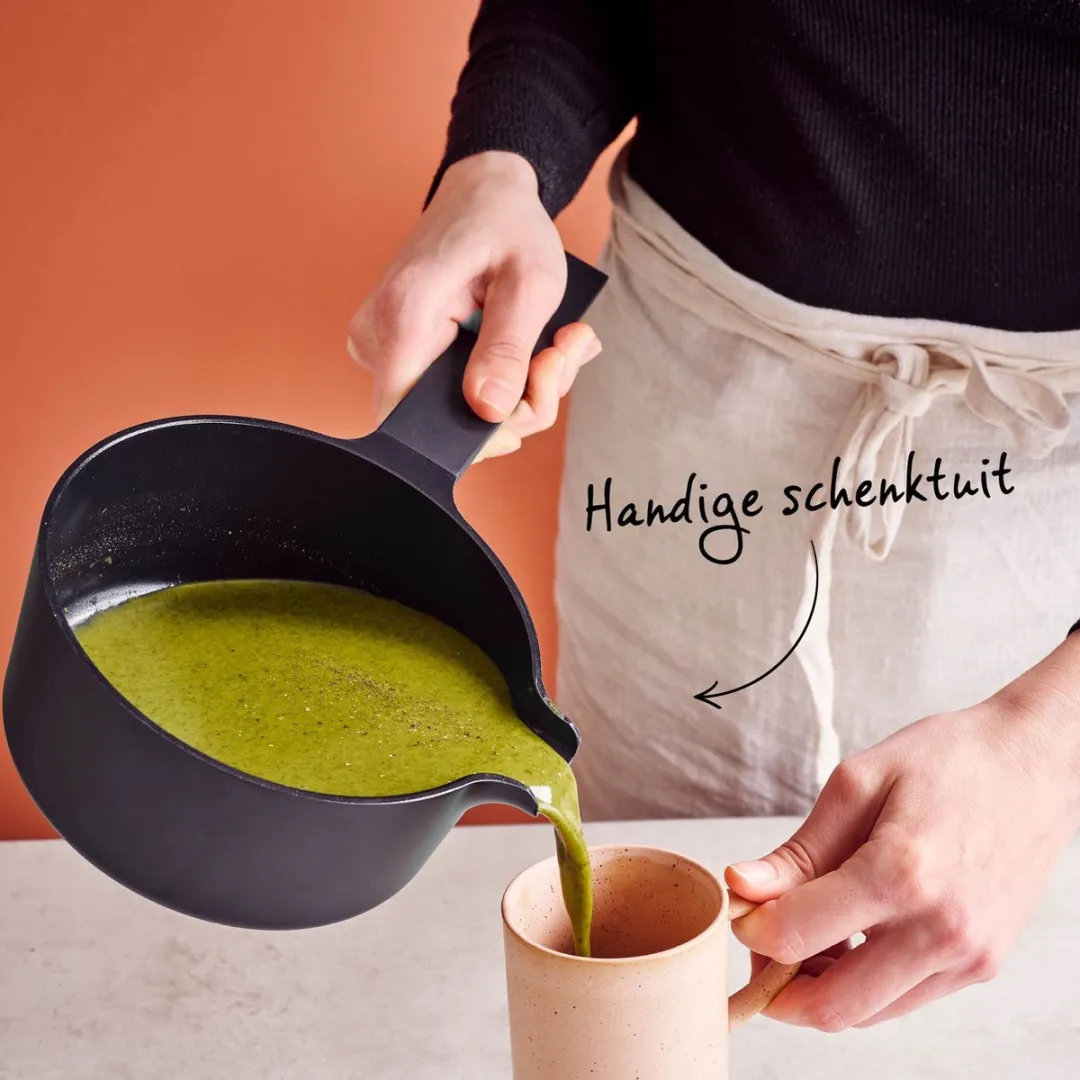 Brabantia Compact All-in-one Pannenset 102098 - 3-delig - Zwart