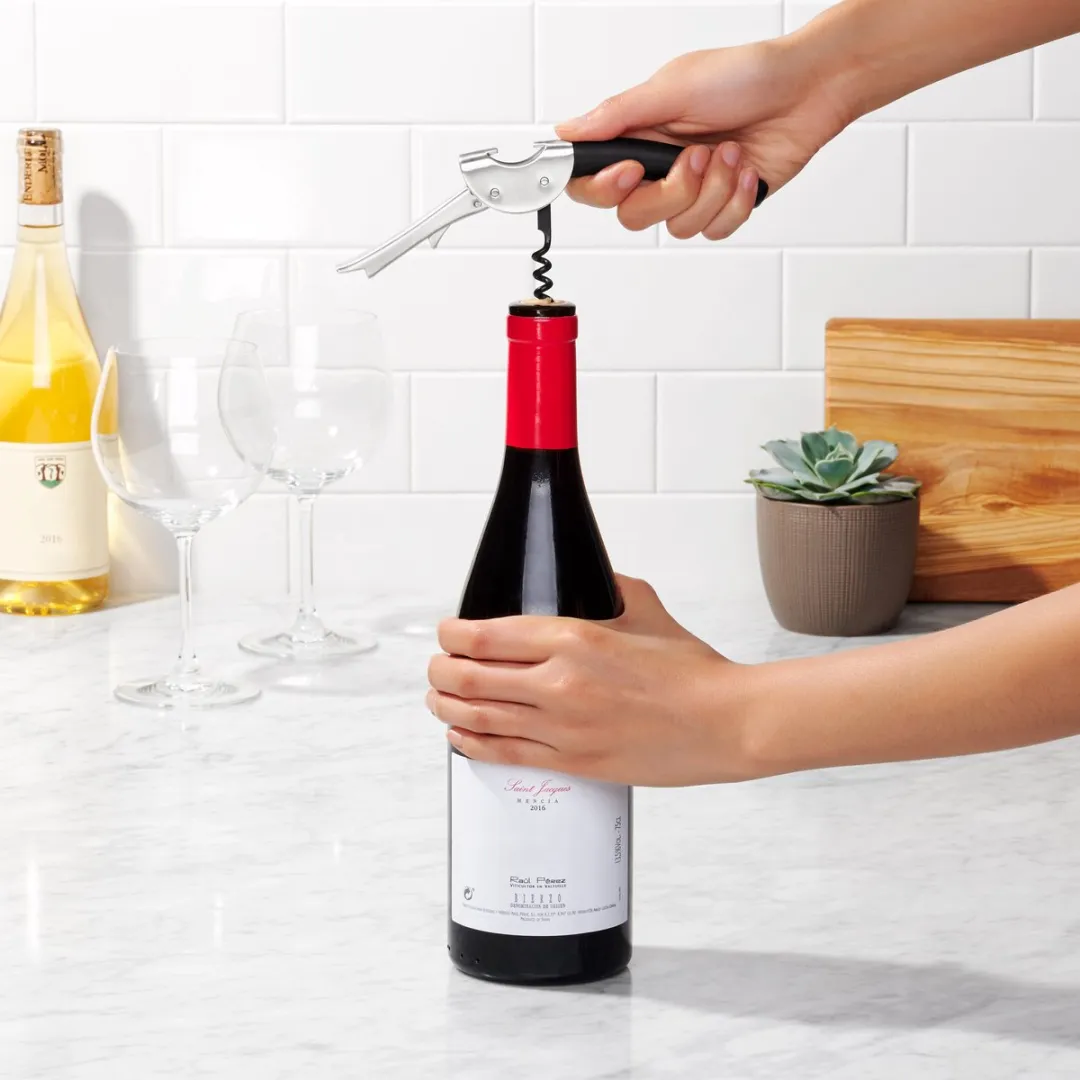 OXO SteeL Kelnersmes Tweetraps - Zwart