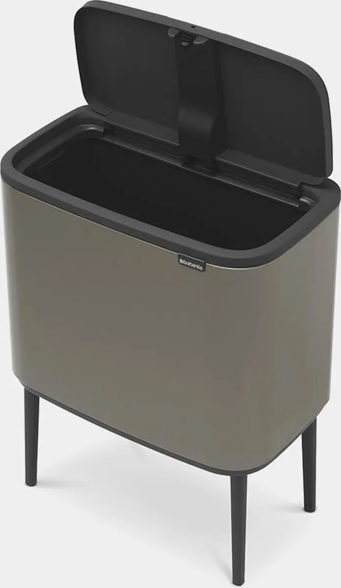 Brabantia Bo Touch Bin Prullenbak 36L - 1 Vak - Platinum
