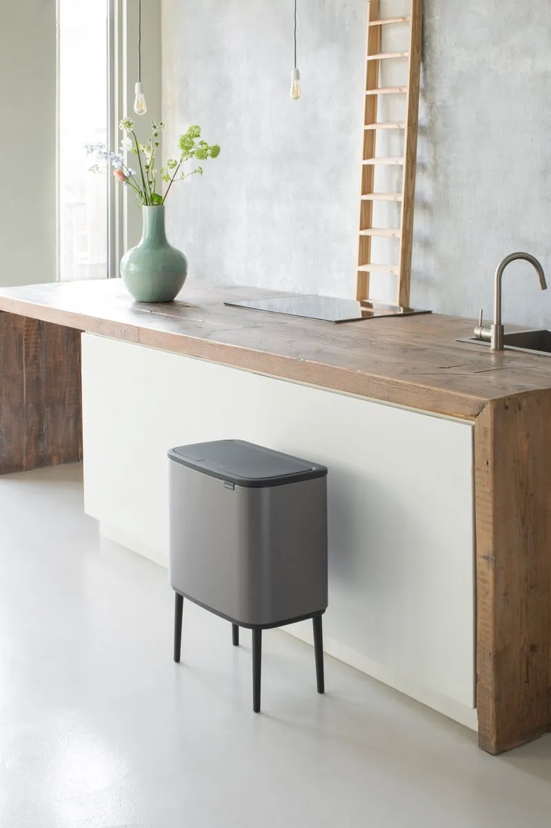 Brabantia Bo Touch Bin Prullenbak 36L - 1 Vak - Platinum - afbeelding 6 van 6
