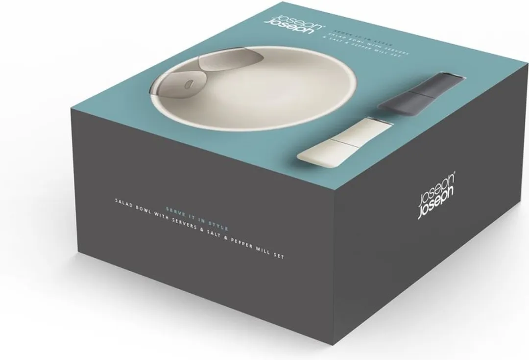 Joseph Joseph Salade Giftset 5-delig - Gijs/Zwart