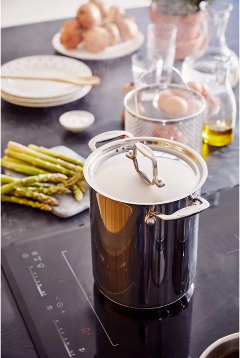 Beka Chef Multicooker 4L - Ø16cm - Inzetmandje - RVS - Chroom