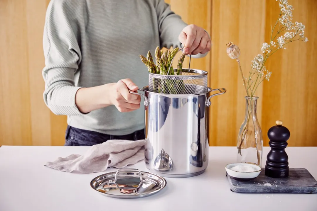 Beka Chef Multicooker 4L - Ø16cm - Inzetmandje - RVS - Chroom