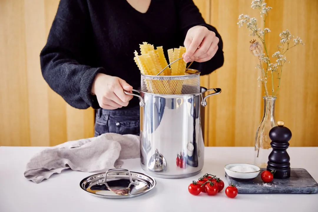 Beka Chef Multicooker 4L - Ø16cm - Inzetmandje - RVS - Chroom