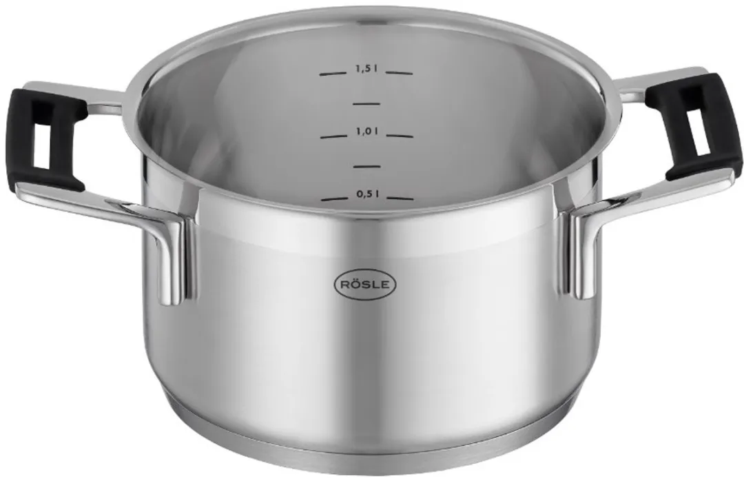 Rösle Silence Pro Kookpan 16cm - 1.9L - Zilver