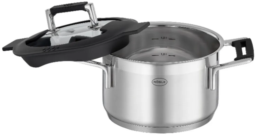 Rösle Silence Pro Kookpan 16cm - 1.9L - Zilver