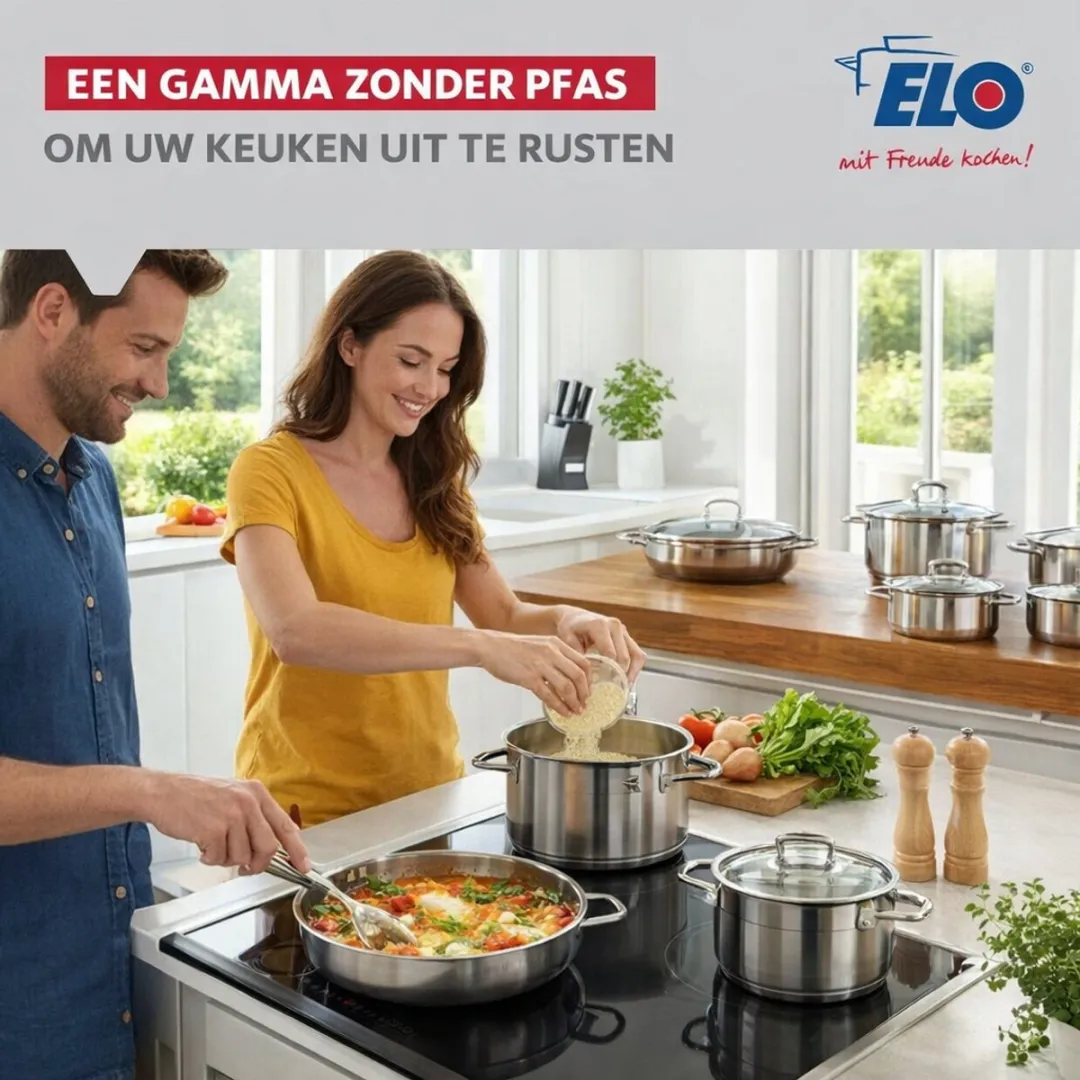 Fackelmann Elo 9871650 Keukenset - 5-delig Roestvrij staal