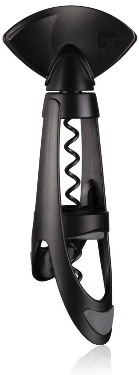 VacuVin Twister Kurkentrekker - Zwart