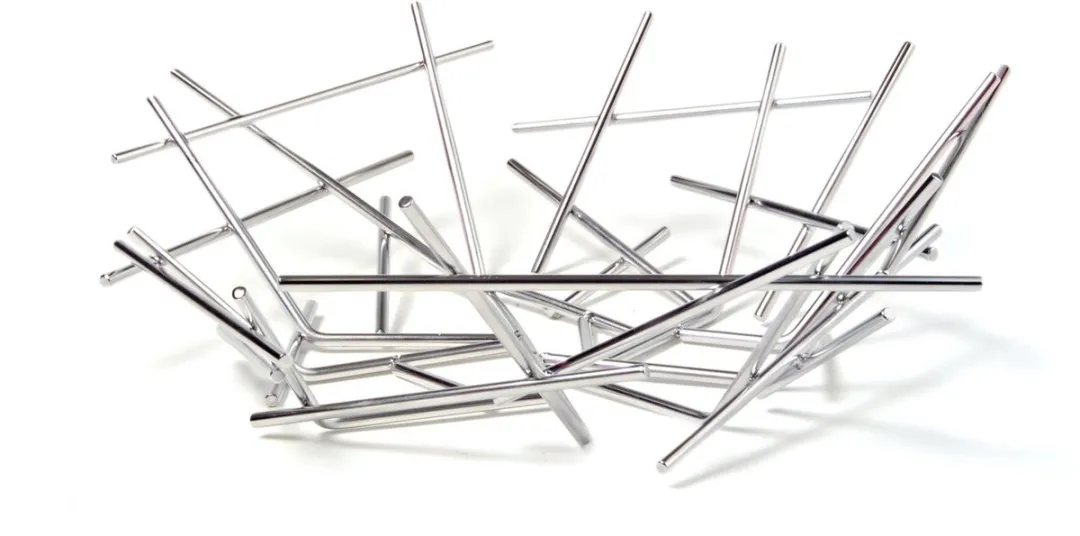 Alessi Blow Up Fruitschaal - Zilver