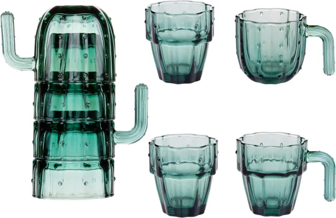 Alpina Cactusvormige Drinkglazen 240ml