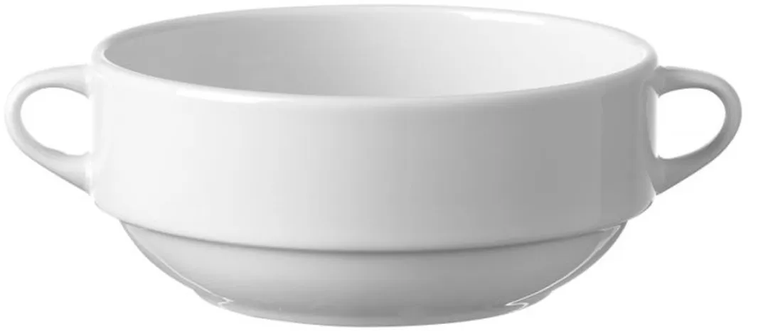 HENDI Soepkom 799383 - 0,34L - Ø160mm - Wit
