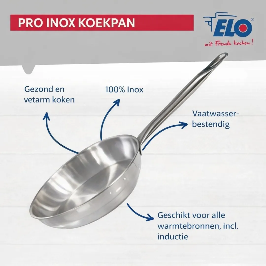 Fackelmann Elo Profi Keukengerei Set 3-delig - 28/20/26cm Roestvrij staal