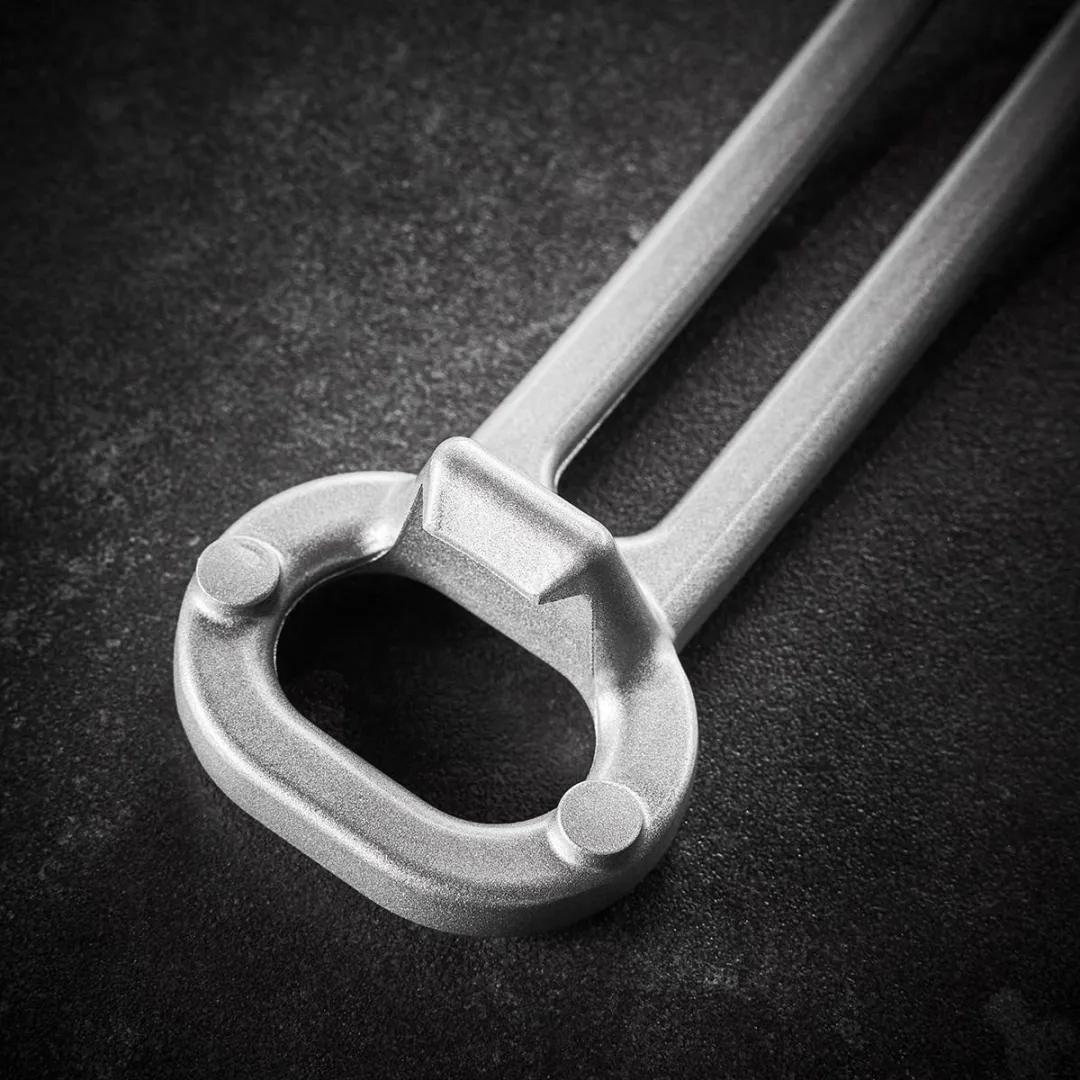 GEFU VACIO Potdekselopener Aluminium 13.6x4.9cm - Zilver