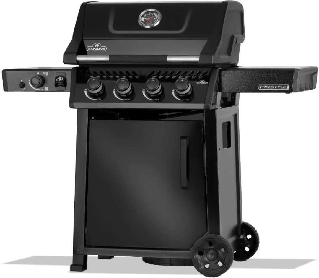 Napoleon Freestyle Pro 425 Gasbarbecue - 4 Branders - 20 Hamburgers - Zwart