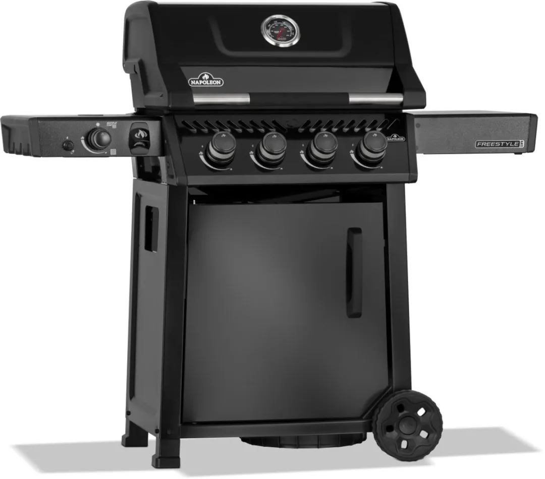 Napoleon Freestyle Pro 425 Gasbarbecue - 4 Branders - 20 Hamburgers - Zwart - afbeelding 6 van 6