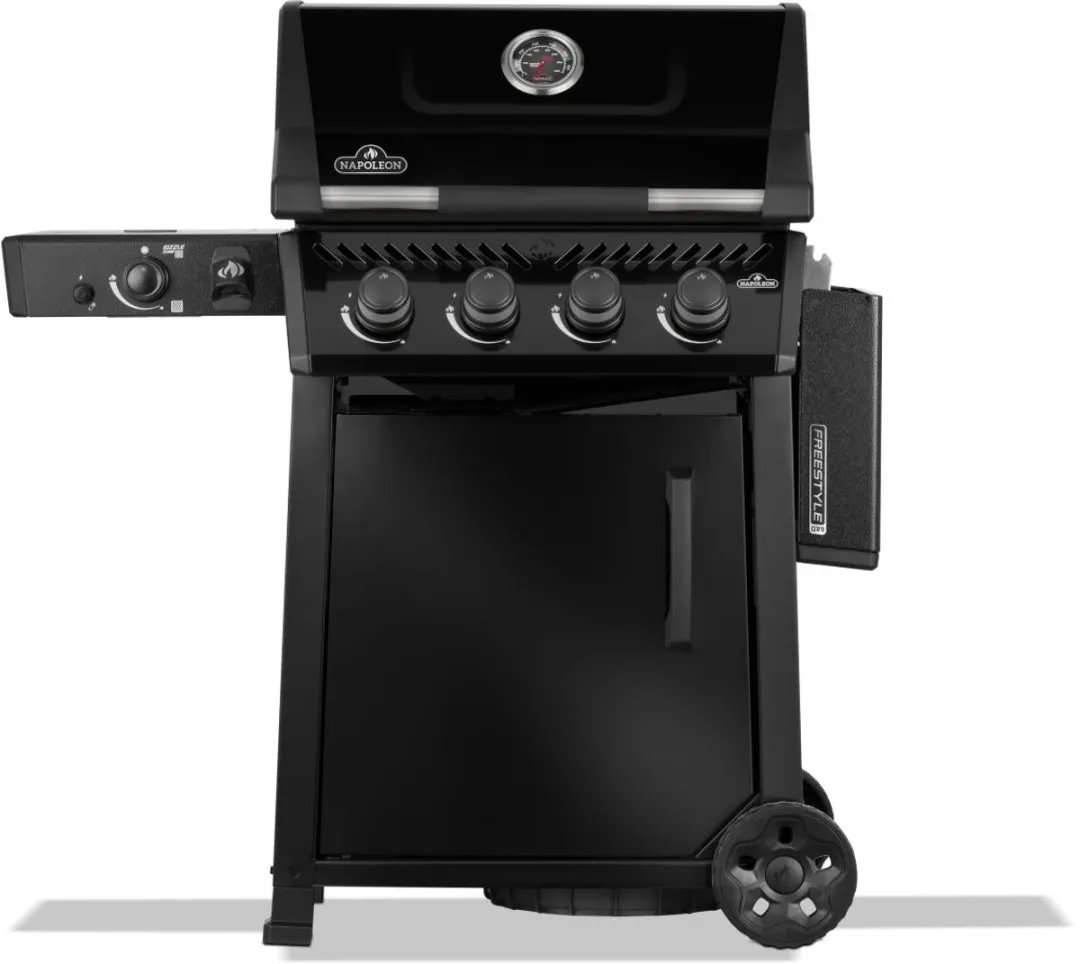 Napoleon Freestyle Pro 425 Gasbarbecue - 4 Branders - 20 Hamburgers - Zwart
