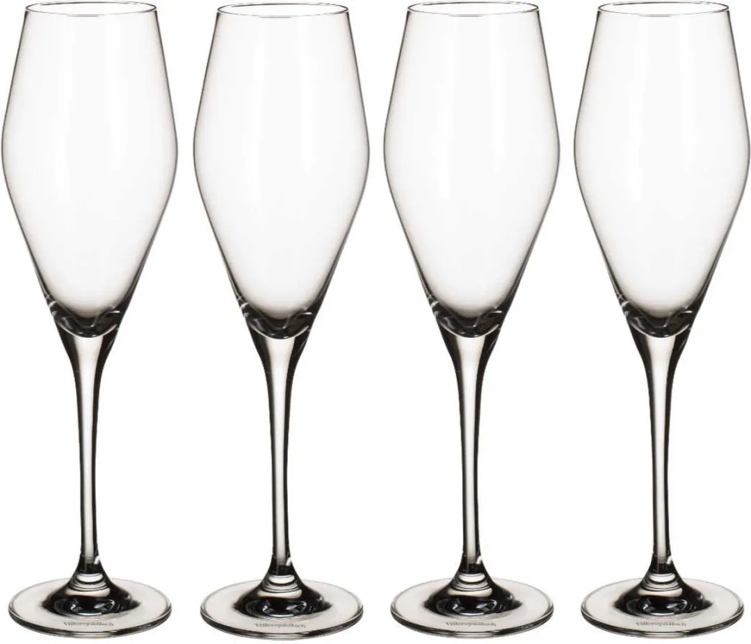 Villeroy & Boch La Divina Champagneglazen 260ml - 4 Stuks
