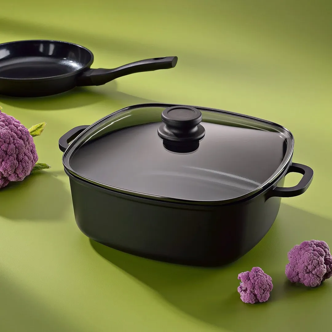 Kela Braadpan 6L - Non-stick PFAS/PTFE-vrij - Zwart