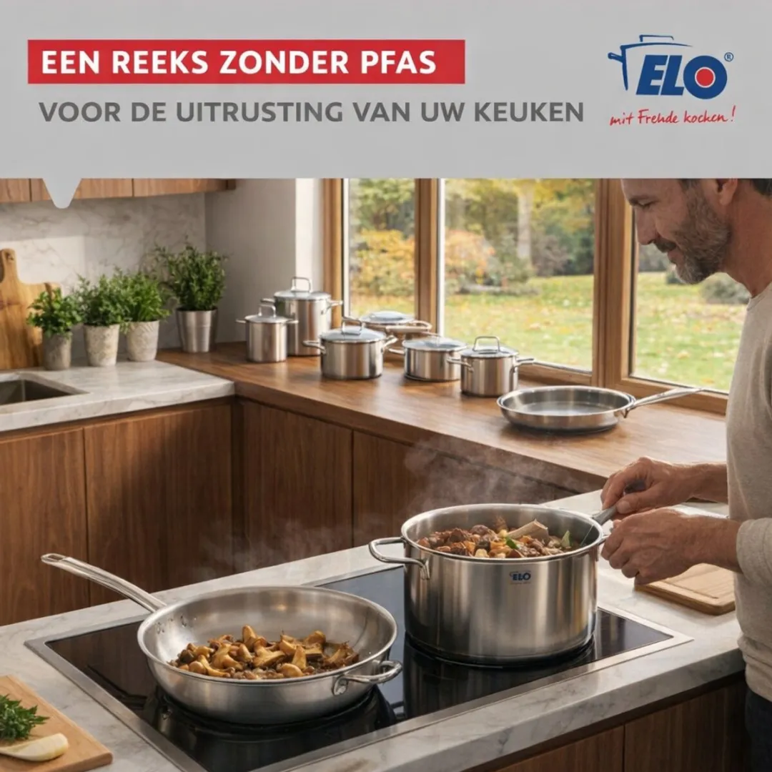 Fackelmann Elo Profi Keukengerei Set 5-delig - Roestvrij staal