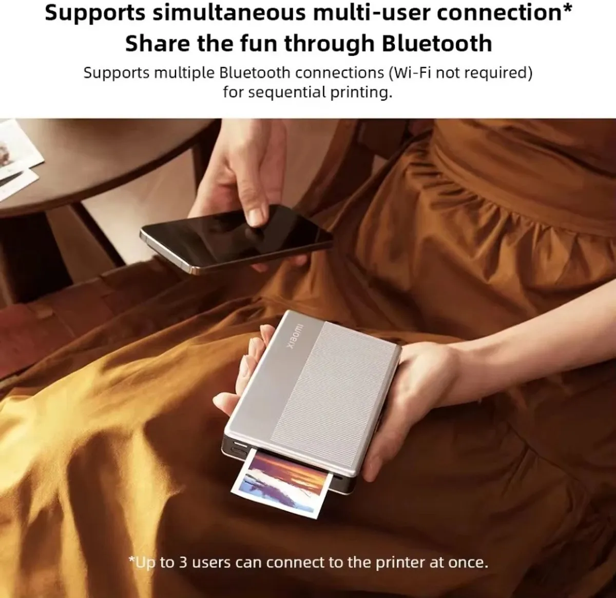 Xiaomi Trexxo Fotoprinter 1S - 10 Stuks - Grijs
