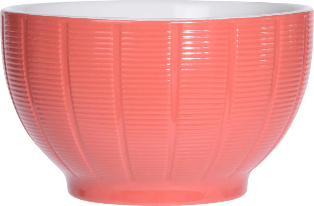 Excellent Houseware Venice Soepkommen - 8 Stuks - Steenrood