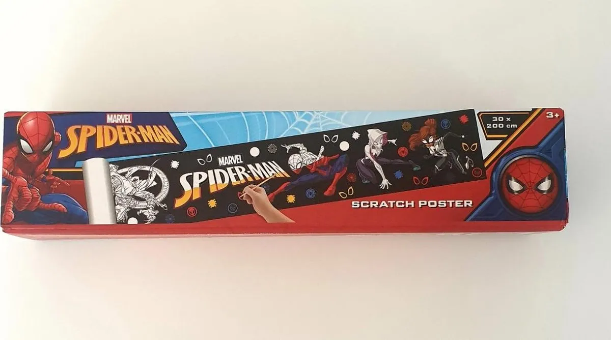 Disney Spider-Man Krasposter Multicolor 30x200cm - afbeelding 2 van 2