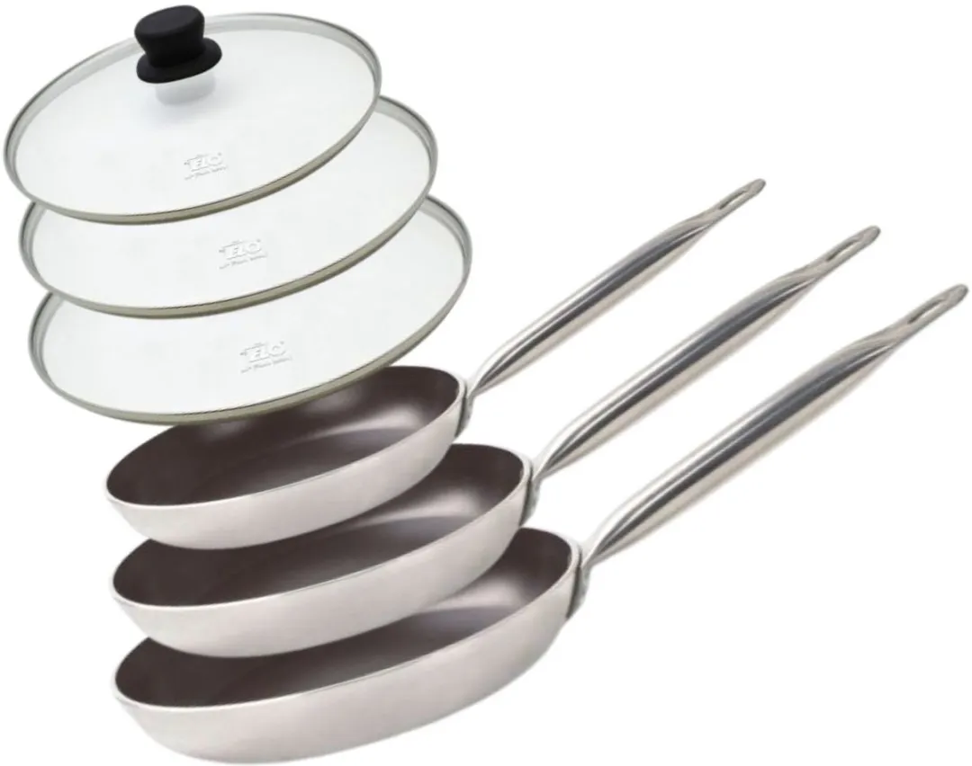 Fackelmann Elo 9804250 Set Aluminium Pannen