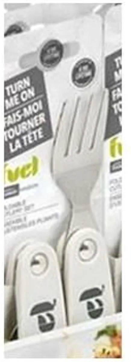 Trudeau TR633437 Inklapbaar Bestekset - 2 Stuks - Wit
