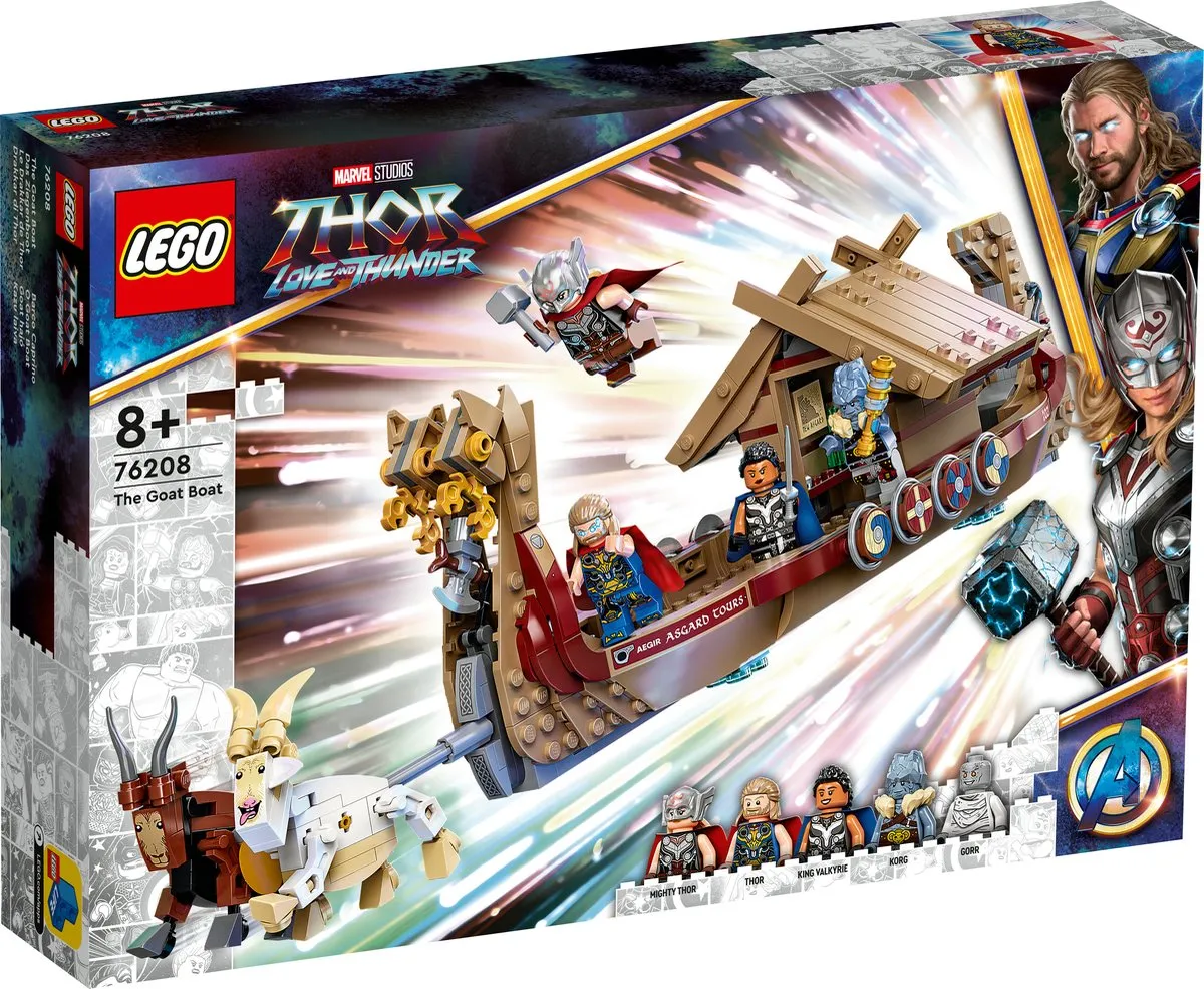 LEGO Marvel Thor Het Geitenschip 76208 - 5 Minifiguren - afbeelding 6 van 6
